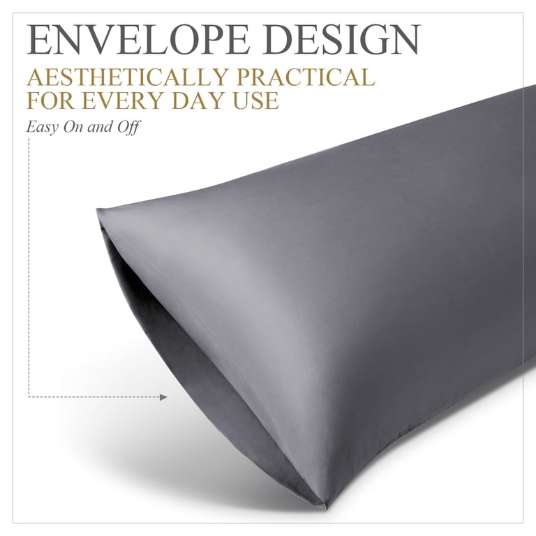 SORMAG Bamboo Body Pillow Cover, Cooling and Breathable photo 6
