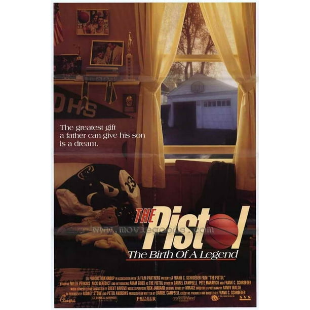 Where Can I Watch Pistol The Birth Of A Legend Pistol: The Birth of a Legend POSTER (27x40) (1990) - Walmart.com