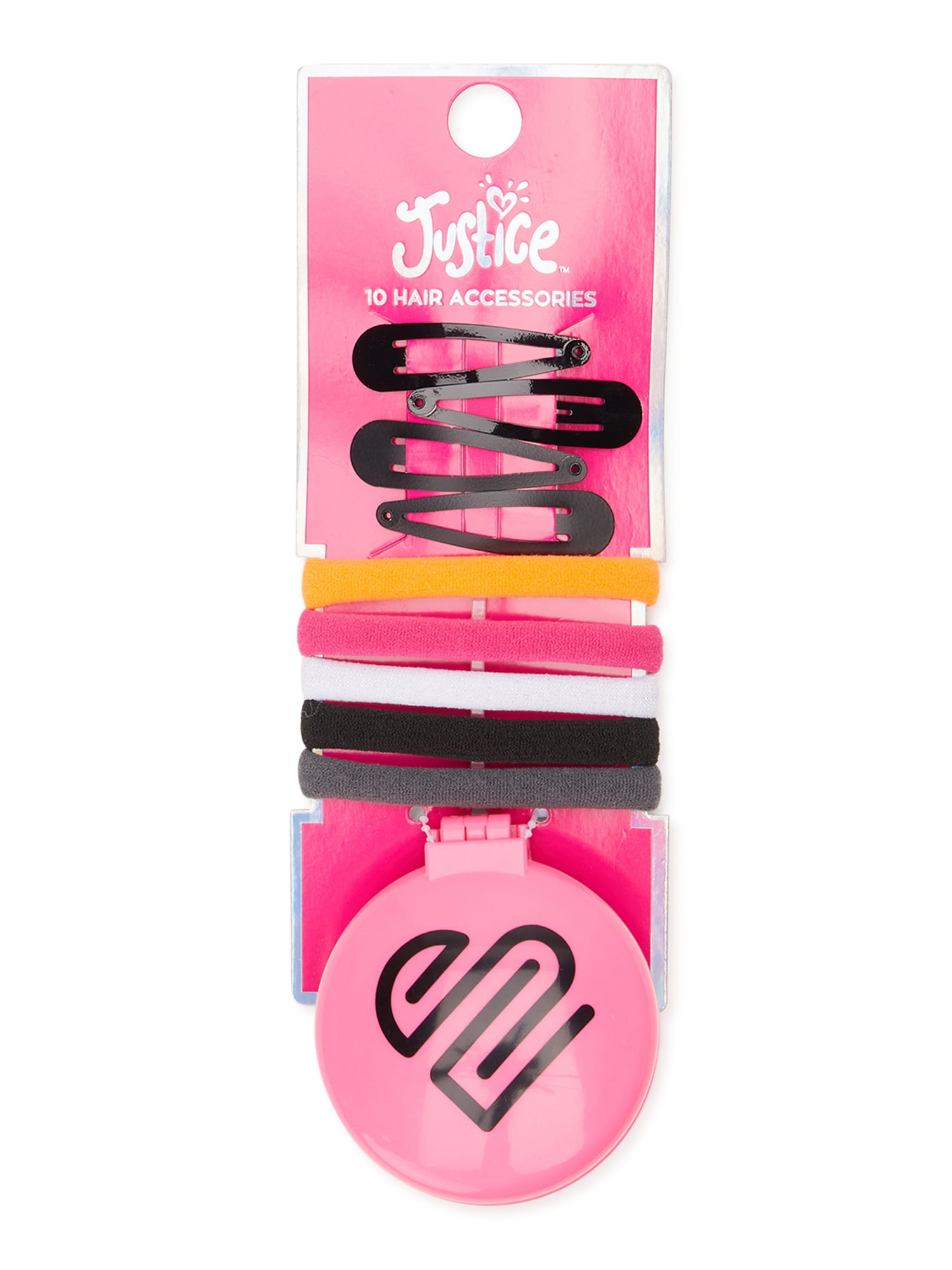 Justice Assorted Hair and Beauty Set, 10-Pack