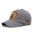 thumbnail image 2 of Gorra de béisbol vintage de vaca Gorra de béisbol, 2 of 6