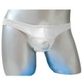 thumbnail image 2 of Ice Silk Sheer Open Back Men's Underwear Breathable Low Rise Briefs for Comfort, 2 of 3
