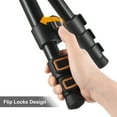 thumbnail image 2 of Andoer Portable Camera Tripod Stand Aluminium Alloy 360° Rotatable Ball, 2 of 8