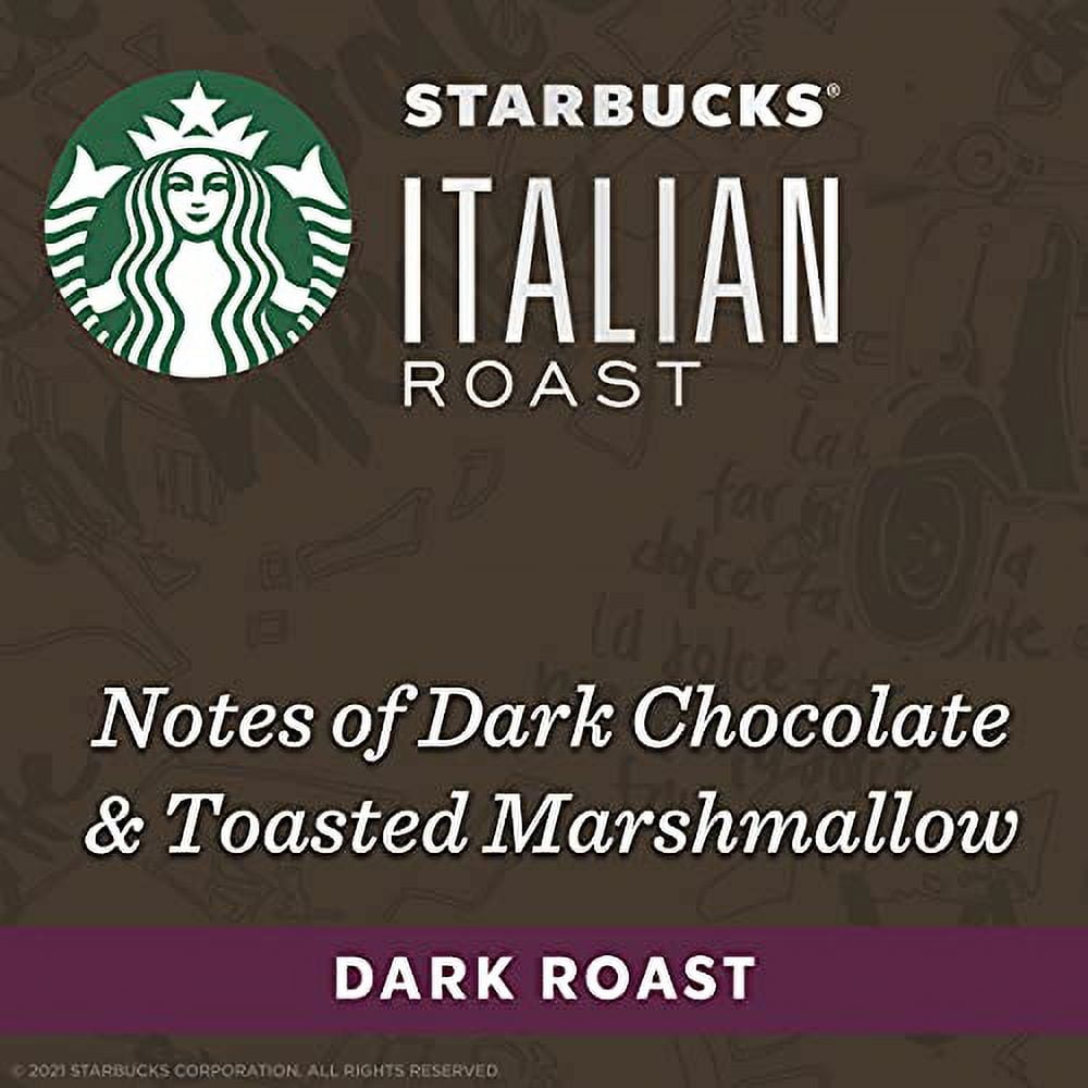Starbucks by Nespresso Dark .. Roast Italian Roast Coffee .. (50-count single serve capsules, .. compatible with Nespresso Original .. Line System)