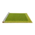 thumbnail image 2 of Ahgly Company Machine Washable Indoor Rectangle Abstract Yellow Contemporary Area Rugs, 8' x 12', 2 of 4