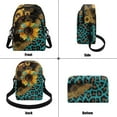 thumbnail image 4 of Xixirimido Small Crossbody Purses Bags for Women Men Travel, Chest Sling Bag Women Casual Cross Body Bag Sling Backpack, Sunflower and Leopard, 4 of 7