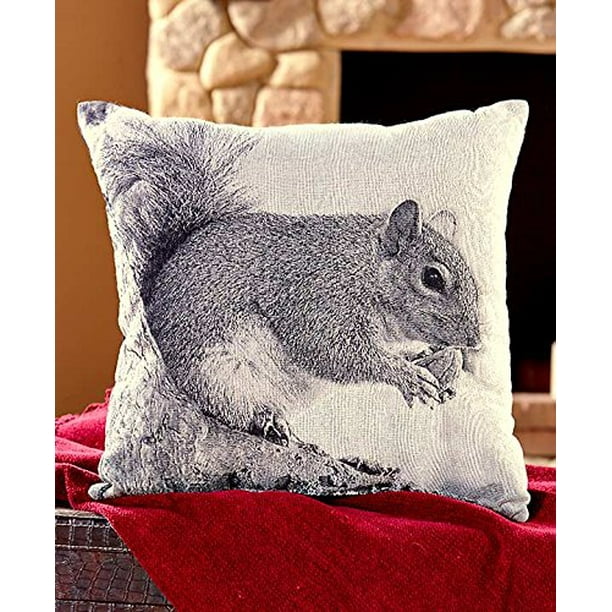 Decorative Squirrel Throw Pillow Walmart Com Walmart Com