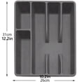 thumbnail image 2 of Kitchen aid Kitchen Household Cutlery Storage Box Hotel Restaurant Classification Tableware Storage Box Plastic Compartment Collection Basin Storage Box, 2 of 5