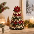 thumbnail image 4 of DIY Quilted Christmas Tree Kit Complete Sewing Set with Pattern Instructions, Beginner Friendly Fabric Craft for Adults Teens,D, 4 of 5