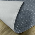 thumbnail image 5 of Ambesonne Japanese Place Mats Set of 4, Floral Checked Tile, Standard Size, Dark Blue Grey, 5 of 6