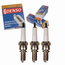 3 pc DENSO Standard U-Groove Spark Plugs compatible with Geo Metro 1.0L L3 1989-1997