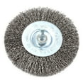 thumbnail image 2 of Forney Industries Wire Wheel, Crimped, 4 in x .012 in x 1/4 in Hex Shank, 2 of 4