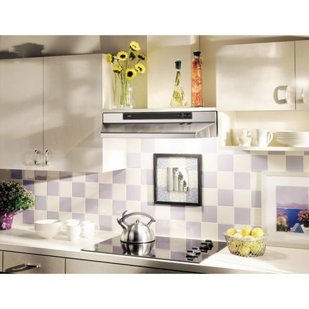Broan - Intermediate 30" Convertible Range Hood - Stainless steel