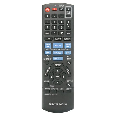 New N2QAYB000626 Replaced Remote for Panasonic Home Theater SC-XH50 SA-XH50