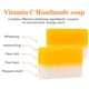 thumbnail image 4 of Jabón hecho a mano Bicolor VC de 100g, jabón de aceite esencial para la cara, limpia e hidrata el jabón facial, 4 of 8