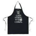 thumbnail image 2 of Craft Apron,text cute print apron kitchen are cooking apron Men family Kitchen，Dining & Bar, 2Pcs, 2 of 5