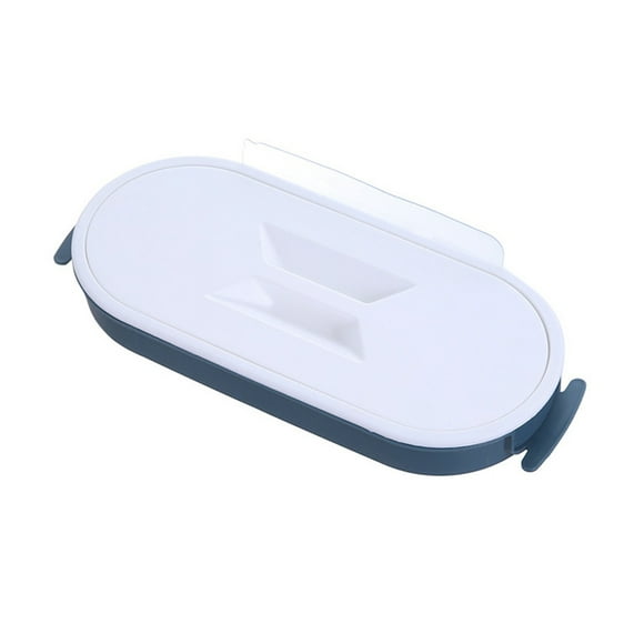 Kitchen Garbage Bag Holder Cupboard Door Back Hanging Hanging Storage Rack Storage Racks Trash Rack with Lid Garbage Bag Holder Kitchen Accessories