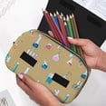 thumbnail image 6 of Kdxio Chemistry Class for Double Compartment Pen Case Oxford Organizer with Zipper Pockets for Students Artists, 6 of 7