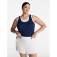 thumbnail image 2 of Avia Women's Double Layer Tank Top, Sizes XS-XXXL, 2 of 6