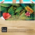 thumbnail image 4 of 1 toalla de playa estampada de felpa de doble cara con toalla de baño para natación para adultos de fibra ultrafina transfronteriza, terciopelo seco de doble cara, 4 of 5