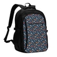 thumbnail image 1 of Fotbe Spaceships And Stars In Outer Space Mochila con Estampado y Puerto USB para Hombre y Mujer, Mochila Antirrobo, Mochila de Viaje, Mochila Escolar, Mochila Universitaria, 1 of 7
