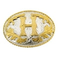 thumbnail image 3 of Initial H Belt Buckle Letter H alphabet H Western Cowboy cowgirl rodeo Men Big, 3 of 3