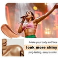 thumbnail image 4 of Body Glitter, Illuminates Skin with Finishing Touch of Shimmer for Glowing Skin - Golden Brown, 4 of 9
