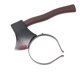 thumbnail image 1 of Hacha de plástico a través de la Cabeza de Halloween Cruz Hacha de cabeza Hairband Diadema Bloody Plastic Party Decoration, 1 of 7