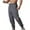 Dark Gray, variant on qucoqpe Mens Sweatpants Trendy Drawstring Athletic Elastic Waist Joggers Trousers Baggy Workout Running Sweat Pants for Men
