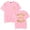 Pink, variant on Josiah Queen Watch Your Mouth T-Shirt Women Men Casual Crewneck Short Sleeve Fashion Tee