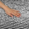 thumbnail image 3 of Unique Bargains Quick Dry Non Slip Chenille Bath Mat Cozy Shaggy Bath Rugs Black 16" x 24", 3 of 7