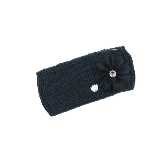 Le Chic Girl's Knit Headband Navy, Sizes 4-14 - One Size