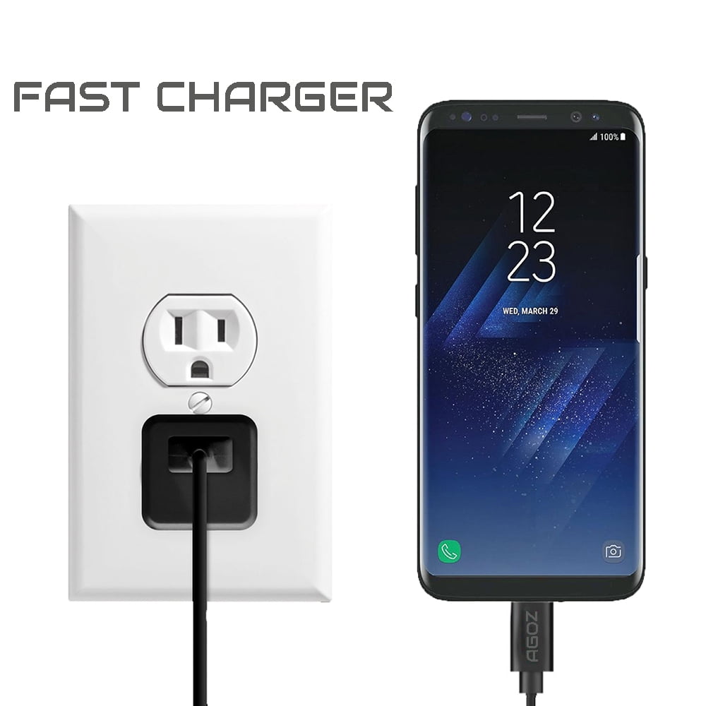 2 AMP Fast Wall Adapter+Micro USB Cable for Samsung Galaxy J3 Luna PRO S327VL