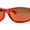 Red - Red Mirror, variant on Polarized Colorful Mirror Lens 62mm Rectangle Fit Over Sunglasses Over Glasses Red Mirror