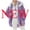 Purple, variant on 50% Off Clear!Fashion Oversize Winter Coats for Women, Women Plus Size Winter Warm Loose Plush Zip Hooded Jacket Coat Deals Gift for Women