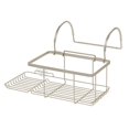 thumbnail image 5 of iDesign Everett Metal Over the Side Bathtub Caddy Basket, 12.08" x 10.2" x 6.64, Satin, 5 of 10