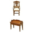 thumbnail image 1 of 2x 1:12 Casa de Y Silla de Retro para Muebles de Juguetes, 1 of 9