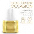 thumbnail image 3 of Plastic Cup 9 Oz Hard Cup Plastic Wine Glass Party Wedding Wine Glass parent Plastic, 3 of 5