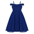 thumbnail image 4 of CHICTRY Juniors Grandes Filles Off-the-Shoulder Bal Cocktail Soirée Robe Perles Brillantes Robe de Fête d'Anniversaire Rose 8, 4 of 6