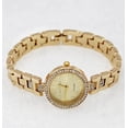 thumbnail image 2 of 26mm Montres Carlo Metal Women Luxury Fashion Quartz Dress Bracelet Watch Elegant (Gold), 2 of 4