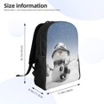 thumbnail image 4 of Easygdp Snowman And Christmas Tree Mochila Versátil y Elegante: Comodidad, Almacenaje y Durabilidad para la Universidad, Trabajo, Viajes y Uso Diario, 4 of 8