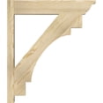 thumbnail image 3 of Ekena Millwork 6"W x 26"D x 30"H Merced Rough Sawn Traditional Outlooker, Douglas Fir, 3 of 4