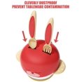thumbnail image 3 of Cuenco y cuchara con ventosa para niños, cuenco con ventosa para niños pequeños y niños, con fuerte succión, sin BPA, aprobado por la FDA, cuenco creativo para niños, color rojo, 3 of 5