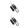 thumbnail image 2 of Tijeras de coser Advancent Acero Inoxidable Mango Negro 2piezas, 2 of 6
