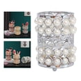 thumbnail image 1 of Organizador de cosméticos shamjiam Portaescobillas decorativa Plata Soporte para brochas de maquillaje, 1 of 9