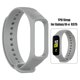 thumbnail image 1 of Correa de reloj de pulsera de sarga de TPU suave para Samsung Galaxy Fit-e R375 (gris), 1 of 6