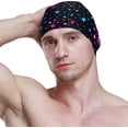 thumbnail image 3 of FYBTO Casquette de Natation Constellation de Galaxies Zodiaque Étoiles Colorées Adulte FYBTO Polyester, 3 of 4