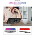 thumbnail image 5 of Grade Drop Impact for Samsung Galaxy A54 5G Case 360 Metal Rotating Ring Kickstand Holder  Heavy Duty Shockproof Case for Galaxy A54 5G Phone Case (Purple), 5 of 14