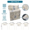 thumbnail image 7 of Hokiten Table Runners 120 Inches Long Dress Scarves, Blue Floral Botanical Spring Farmhouse Coffee/Dining/Kitchen Table Runner for Living Room, Farmhouse Beige Flowers 13x120 Inch, 7 of 7