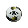 Umbro Pivot Soccer Ball, Size 4, White, Black, Gold Trim