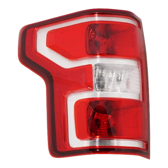 Tail Light Compatible with 2018-2020 Ford F-150 Left Driver With bulb(s)